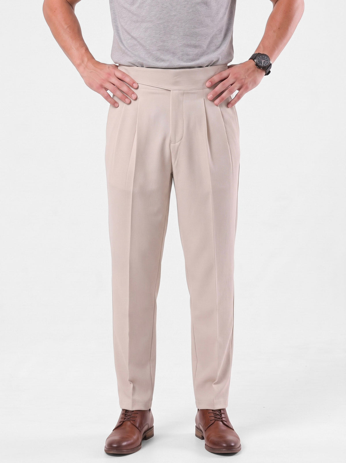 Pantalones Elegantes de Pana - Cross & Crown