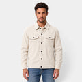 Sobrecamisa de Pana con Botones a Presión para Hombre