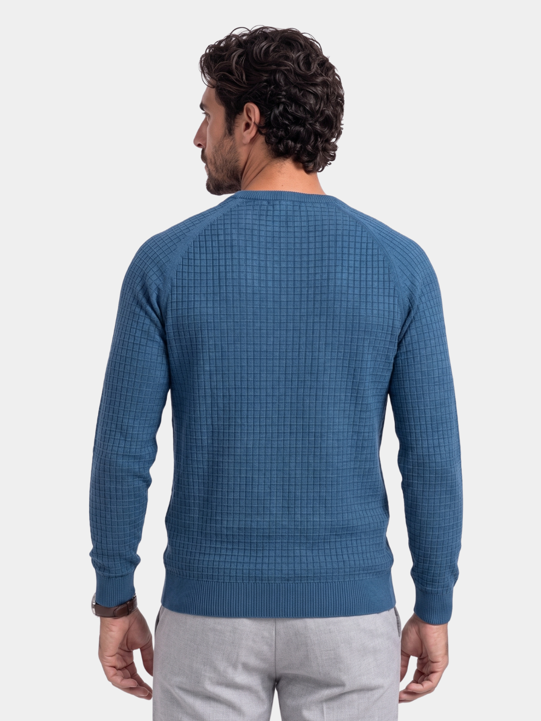 Jersey de Punto con Cuello Redondo - Cross & Crown