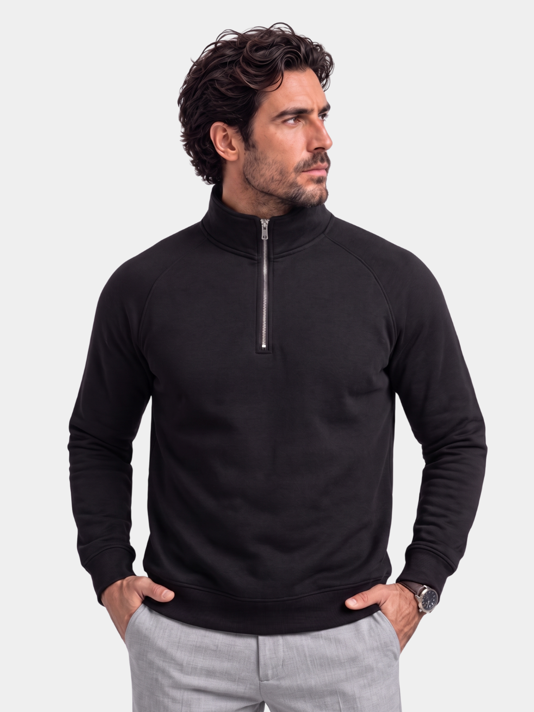 Suéter Pullover Noble Darkwave - Cruz y Corona