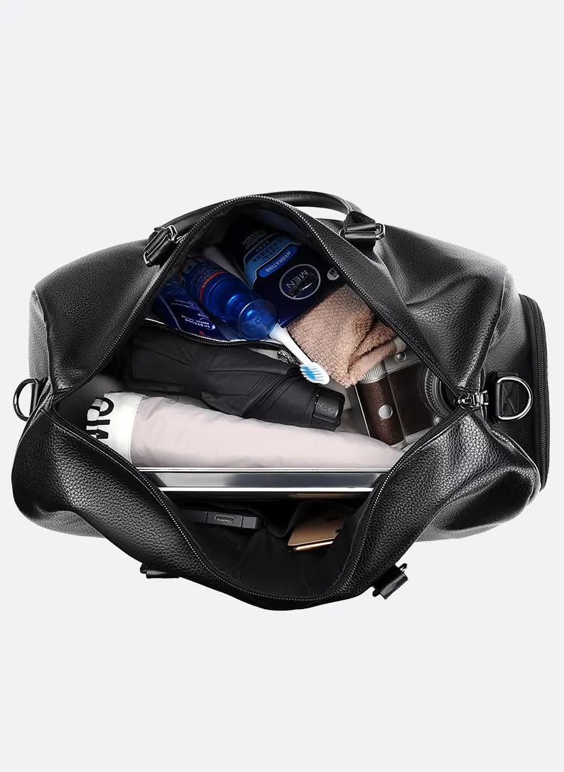 Bolsa de Viaje Duffle con Asa Desmontable y Cremallera