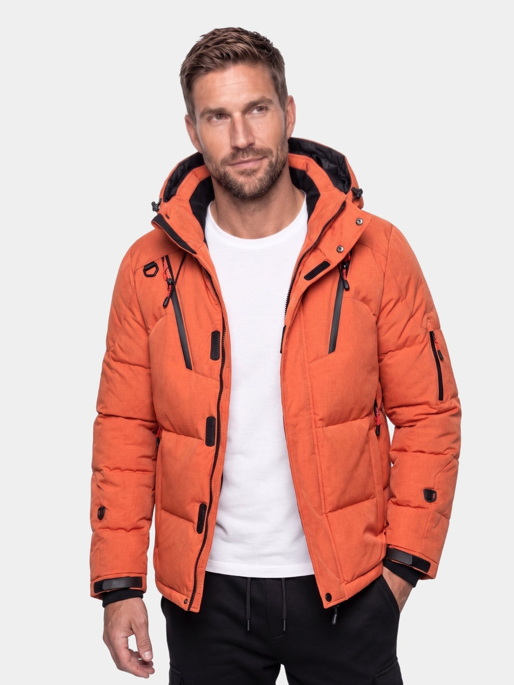 Chaqueta Puffer Esencial - Cross & Crown