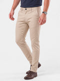 Pantalones Rectos Slim Fit Esenciales - Cross & Crown
