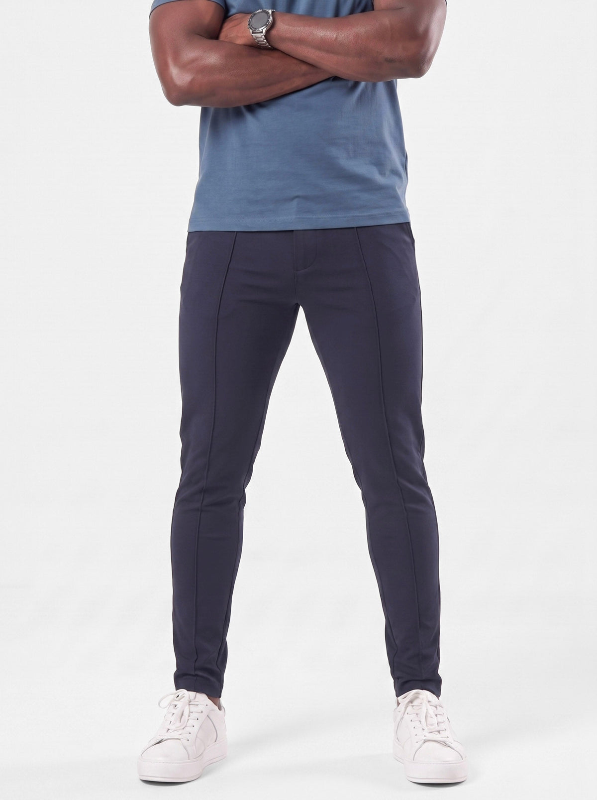 Pantalones Skinny Elásticos Esenciales - Cross & Crown