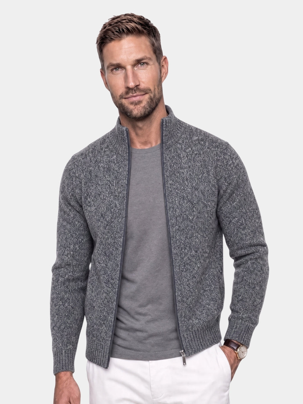 Chaqueta de Punto Estate - Cross & Crown