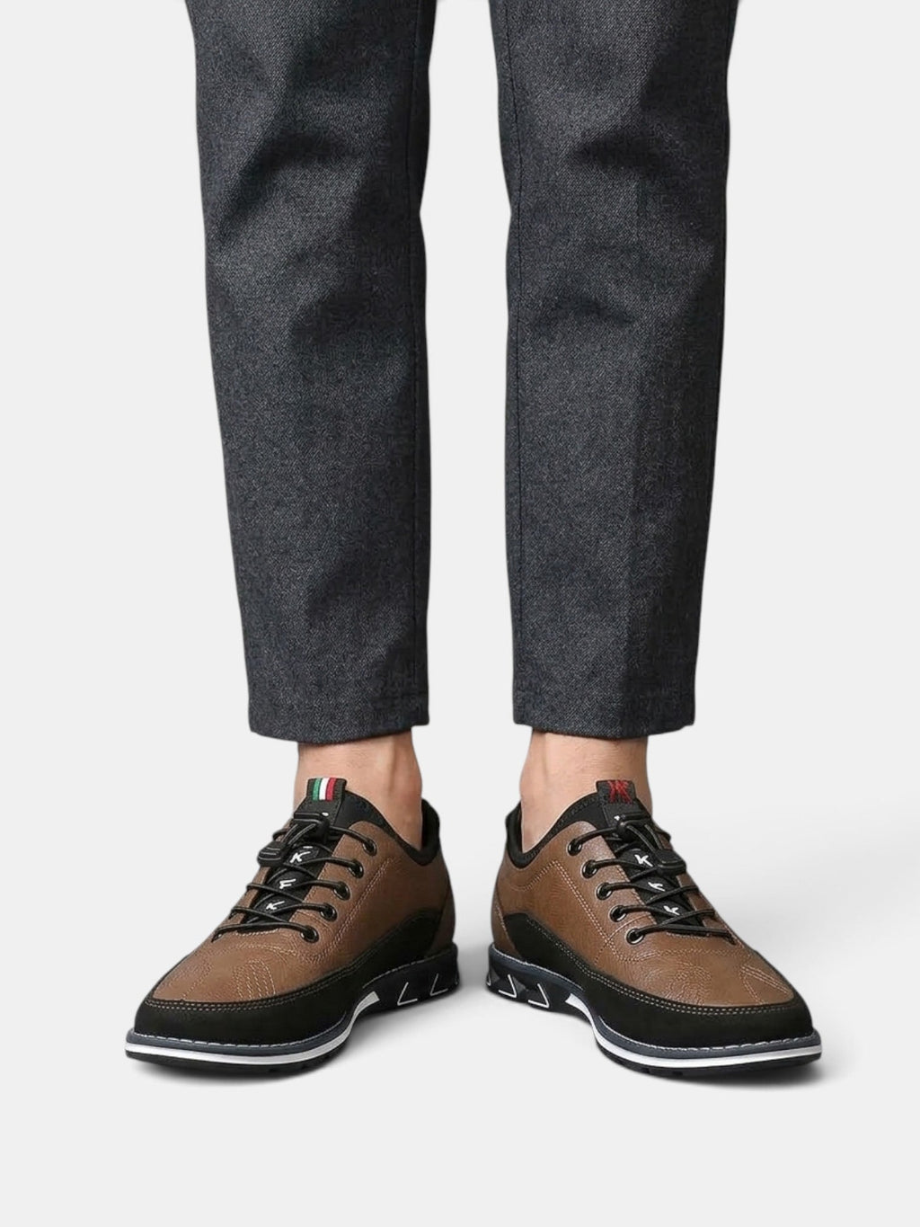 Zapatos Oxford Hombre Cuero Elegante