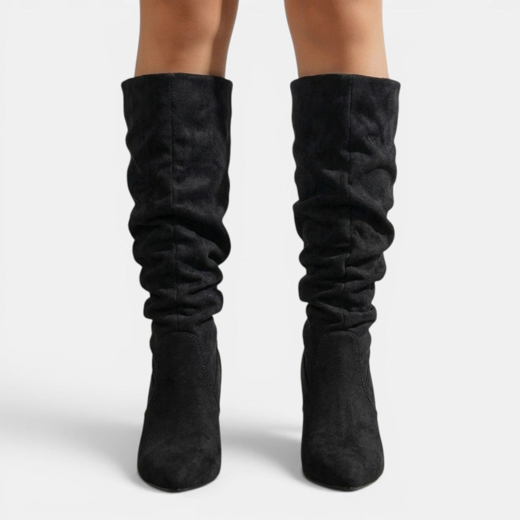 Botas Altas Ante Mujer