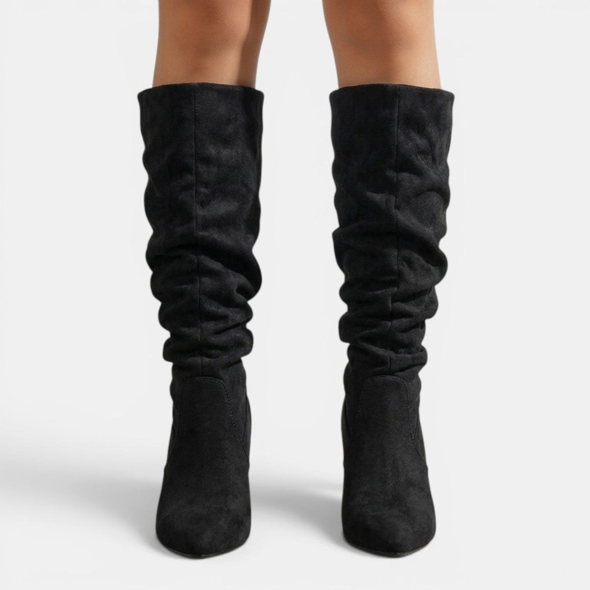 Botas Altas Ante Mujer