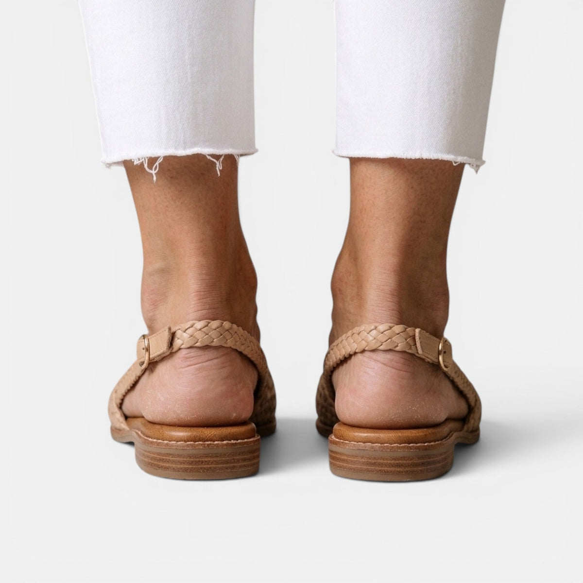Sandalias Premium Planas Trenzadas para Mujer