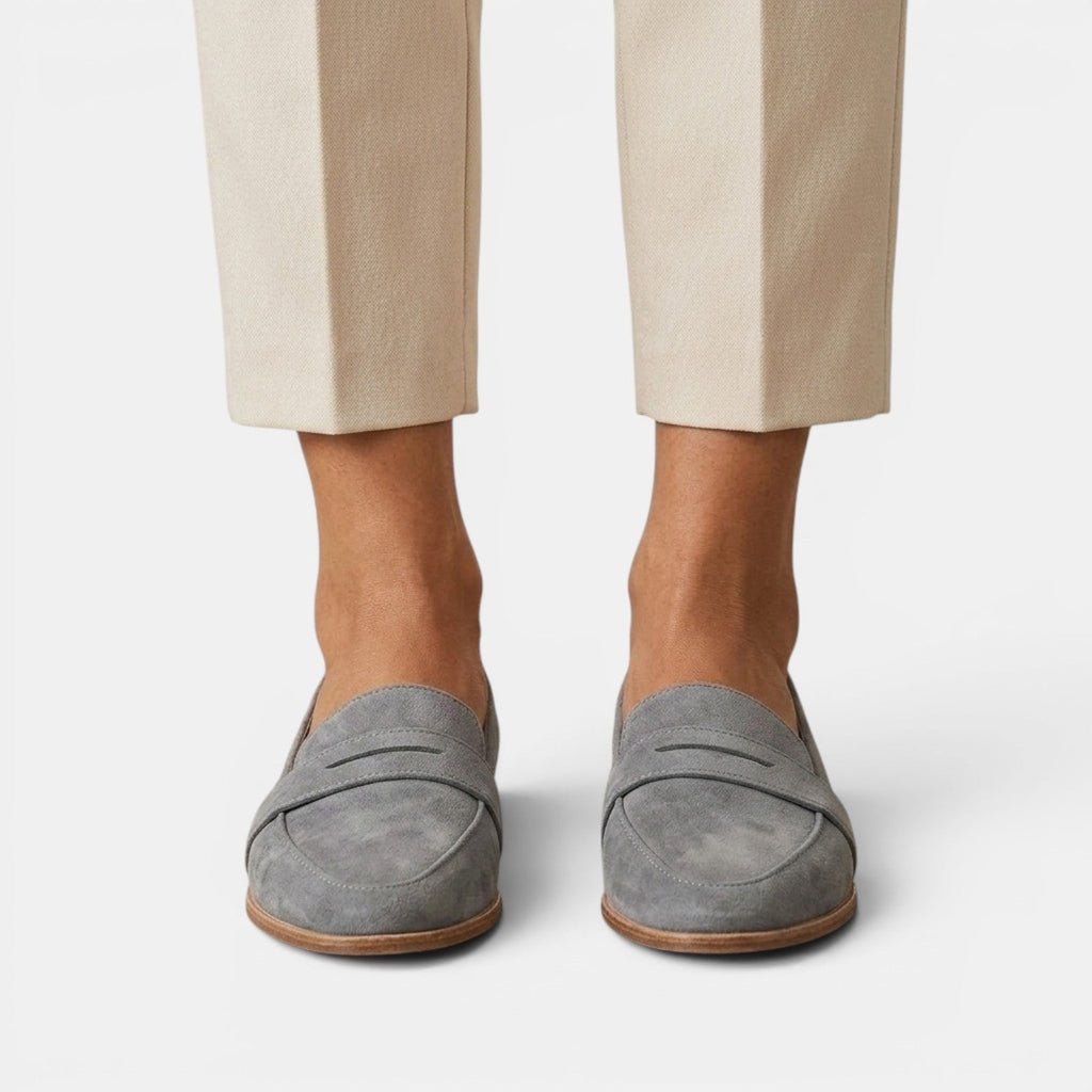 Mocasines Ortopédicos Mujer Ante
