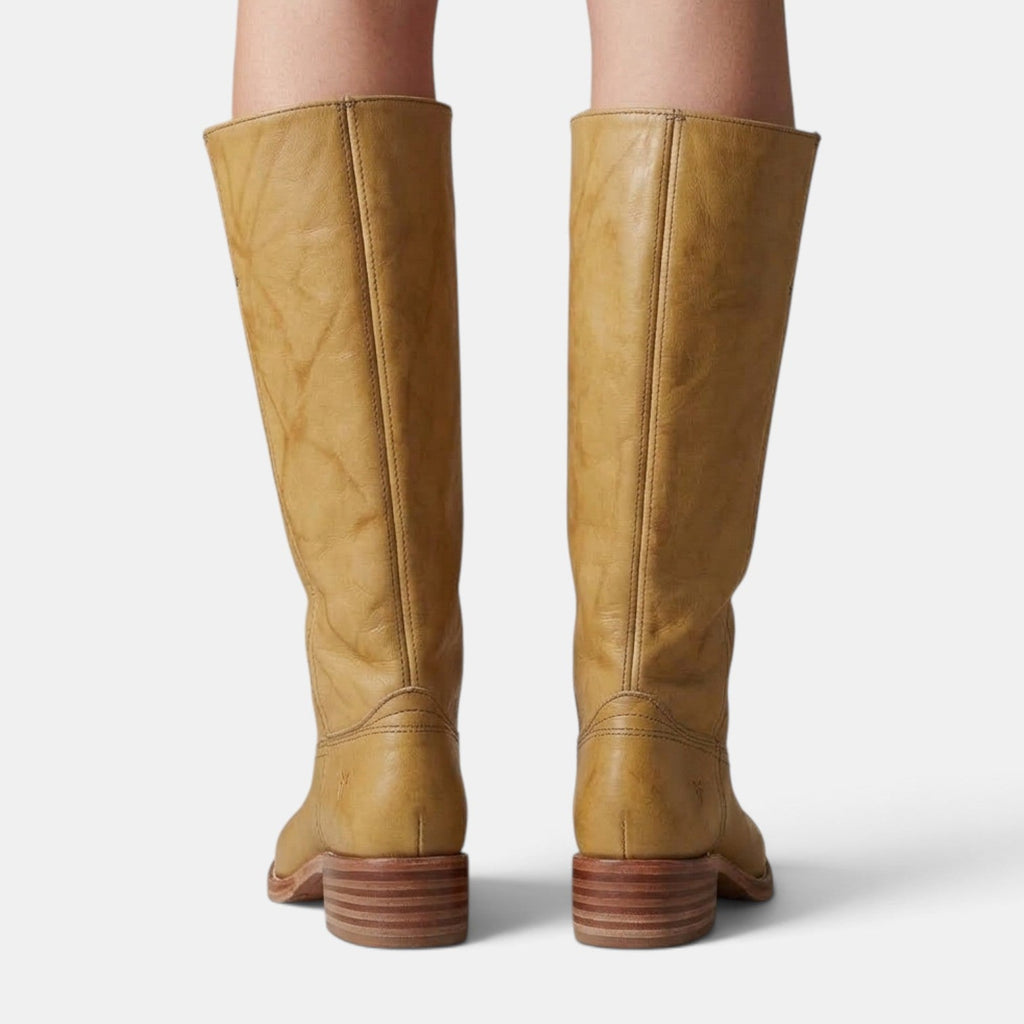 Botas Mujer Media Caña Tacón Ancho