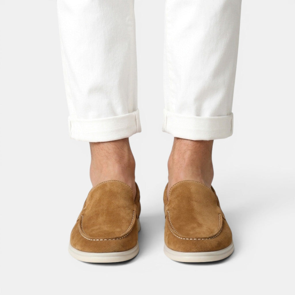 Mocasines Hombre Serraje Slip-On