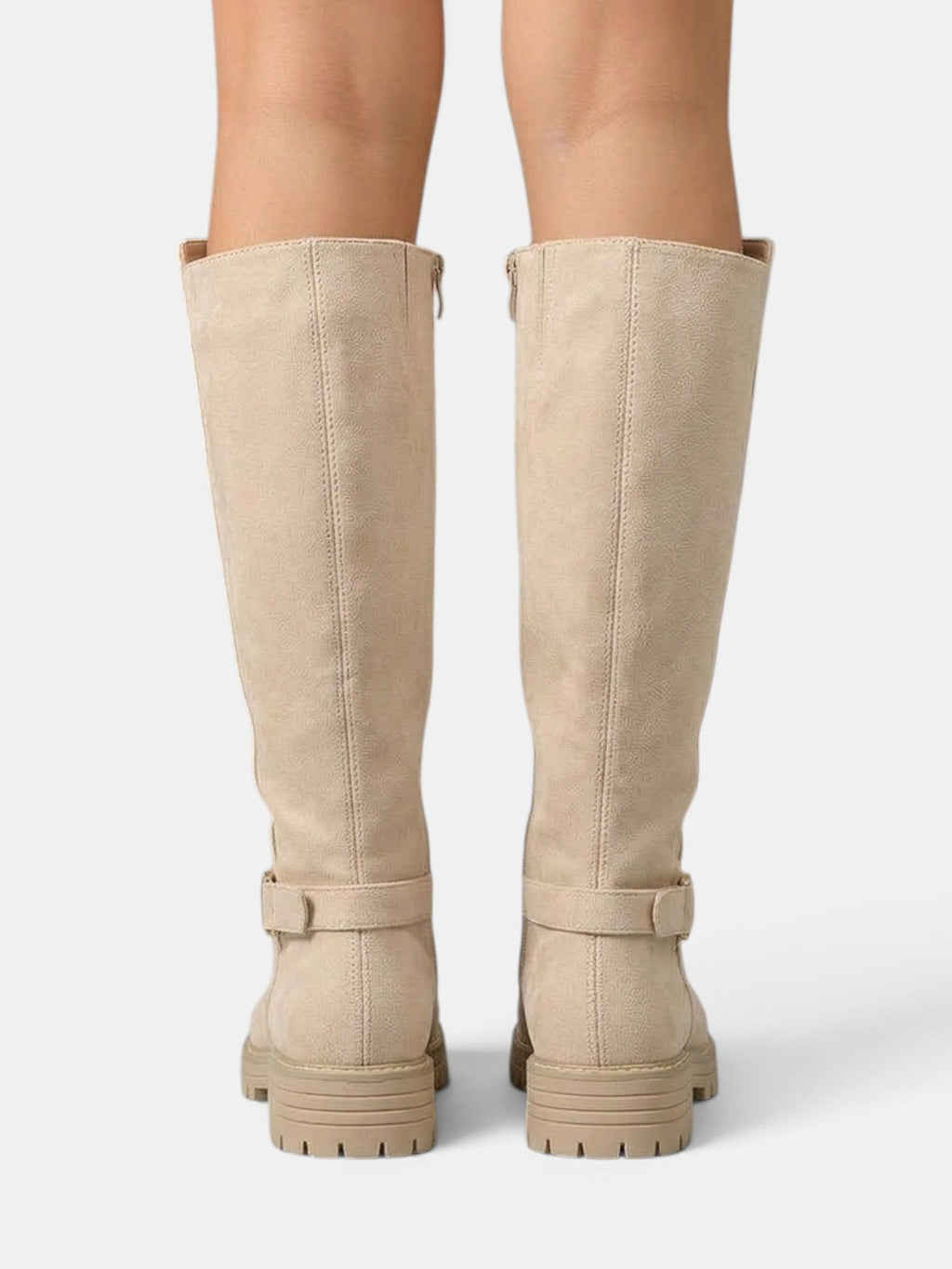 Botas Altas Mujer Tacón Ancho
