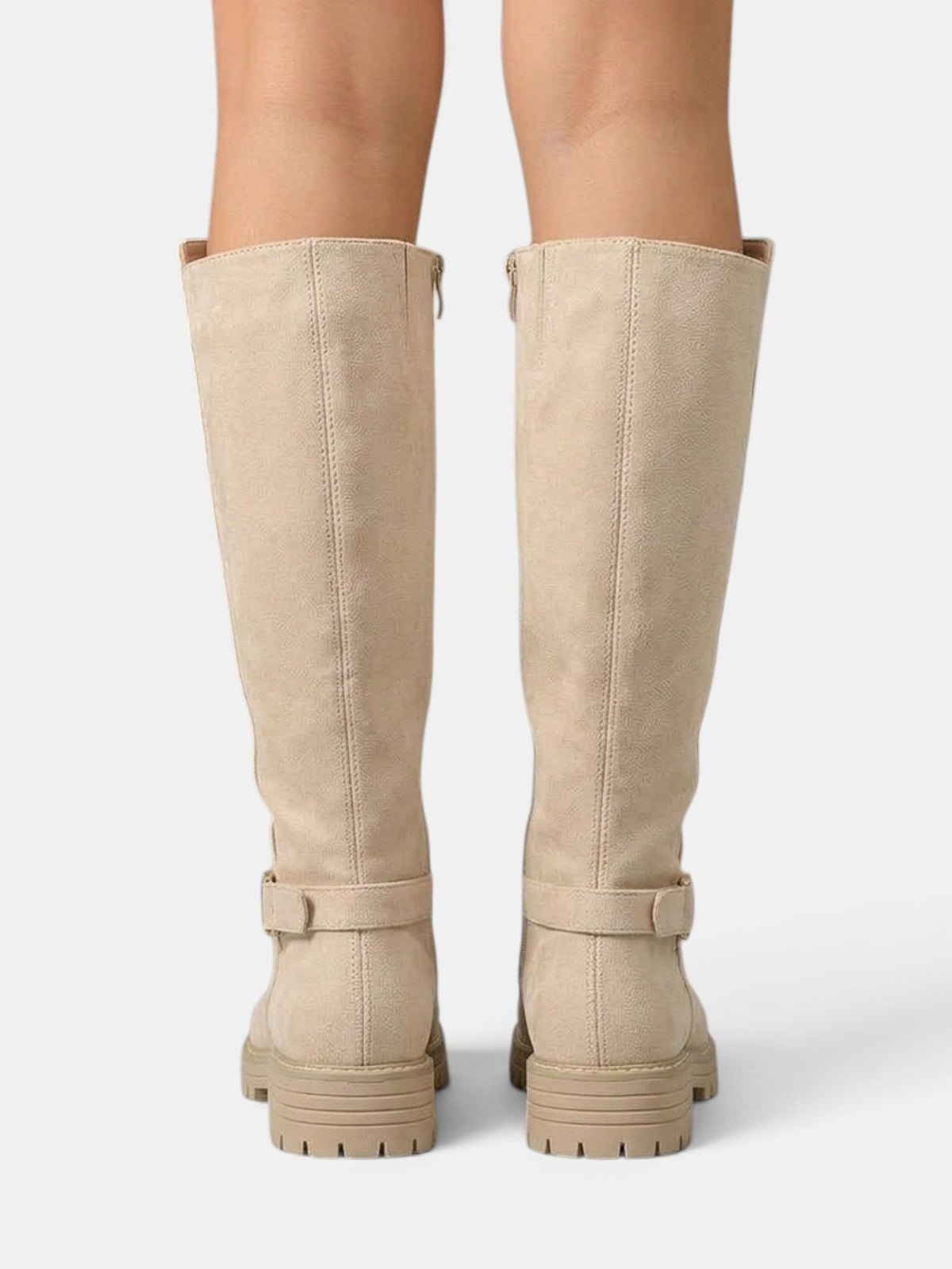 Botas Altas Mujer Tacón Ancho