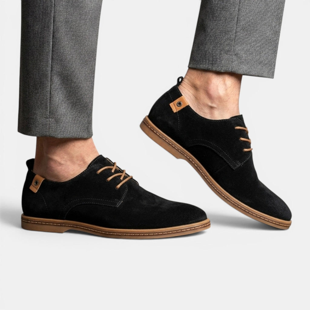 Zapatos Derby Ante Hombre