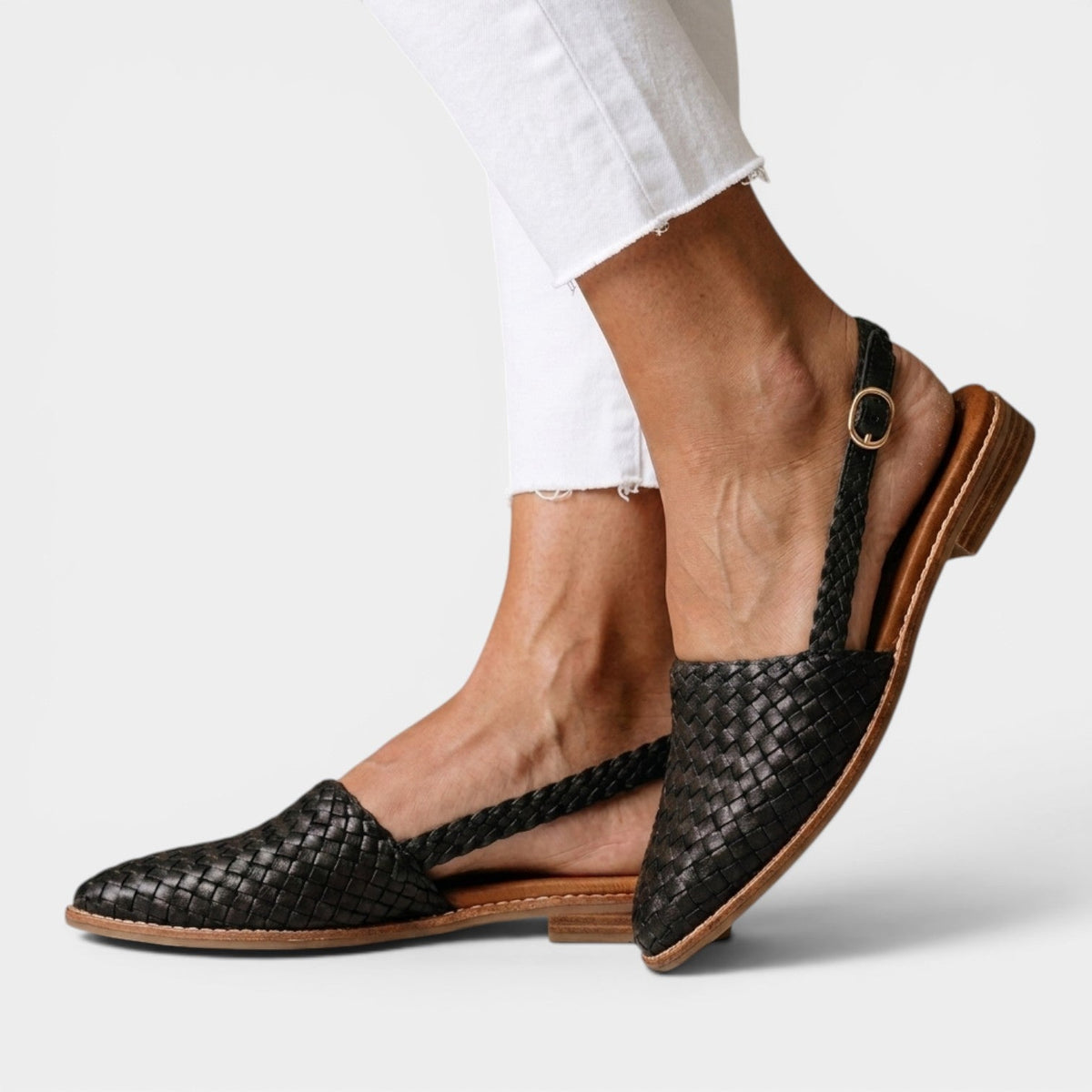 Sandalias Premium Planas Trenzadas para Mujer