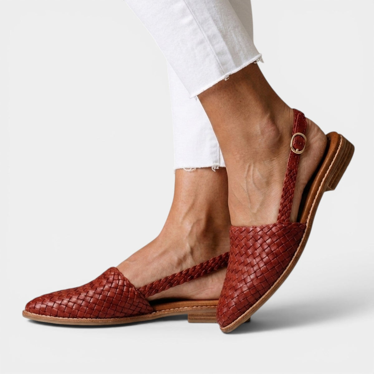 Sandalias Premium Planas Trenzadas para Mujer