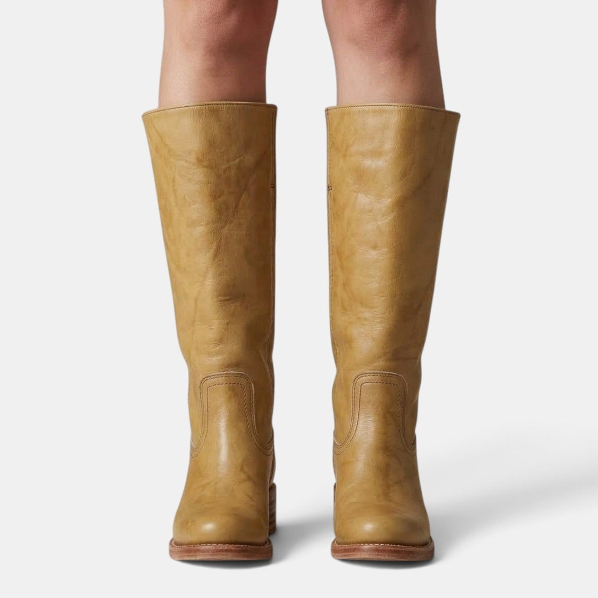 Botas Mujer Media Caña Tacón Ancho