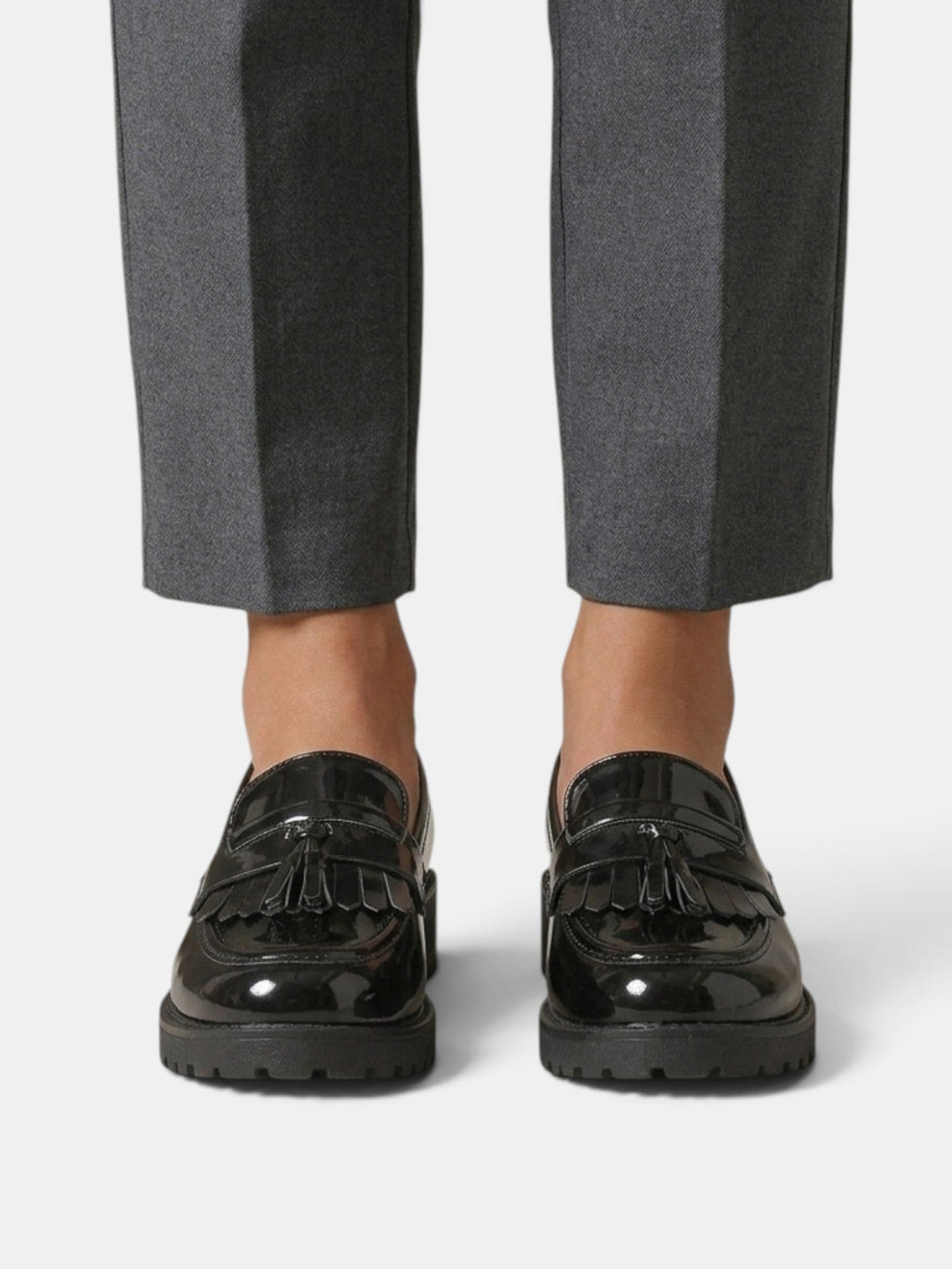 Zapatos Mujer Charol Vintage Elegantes