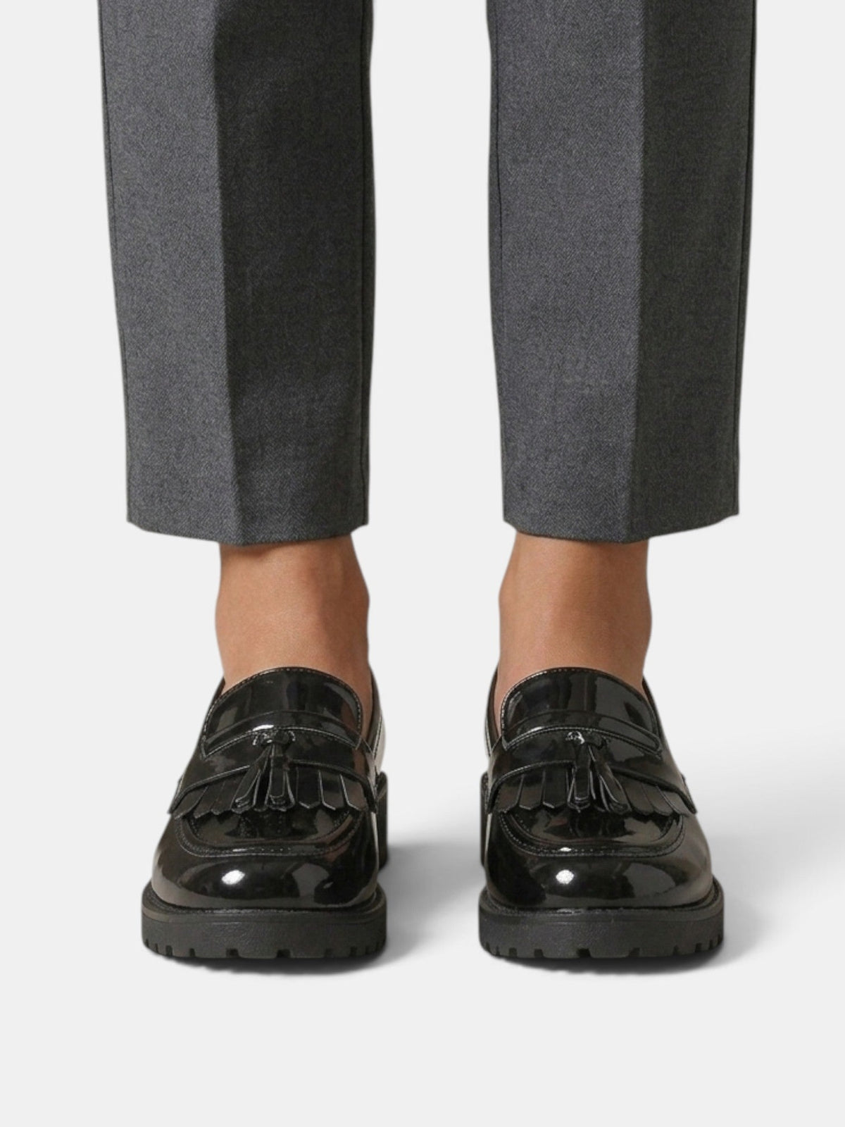 Zapatos Mujer Charol Vintage Elegantes