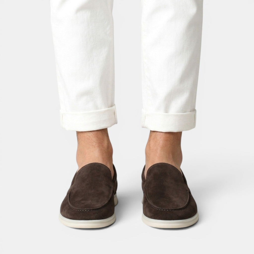 Mocasines Hombre Serraje Slip-On
