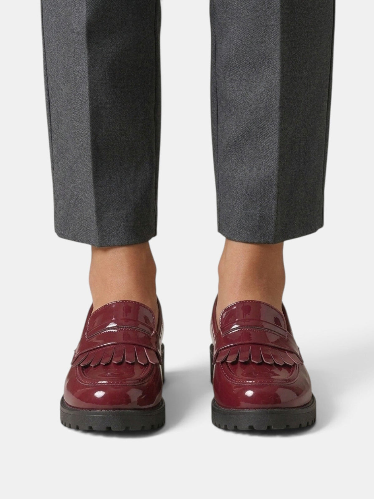 Zapatos Mujer Charol Vintage Elegantes