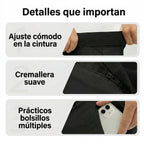 Chino corto elástico