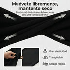 Chino corto elástico