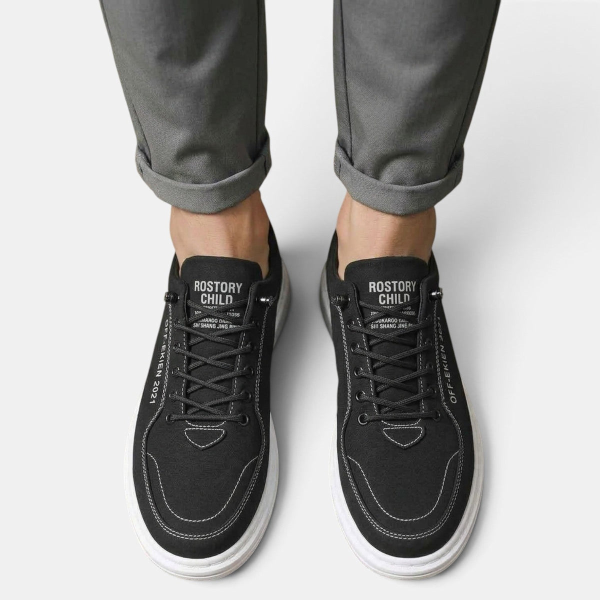 Zapatillas de Cuero Hombre Urbanas Premium