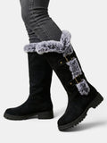 Botas Altas Mujer Invierno con Pelo
