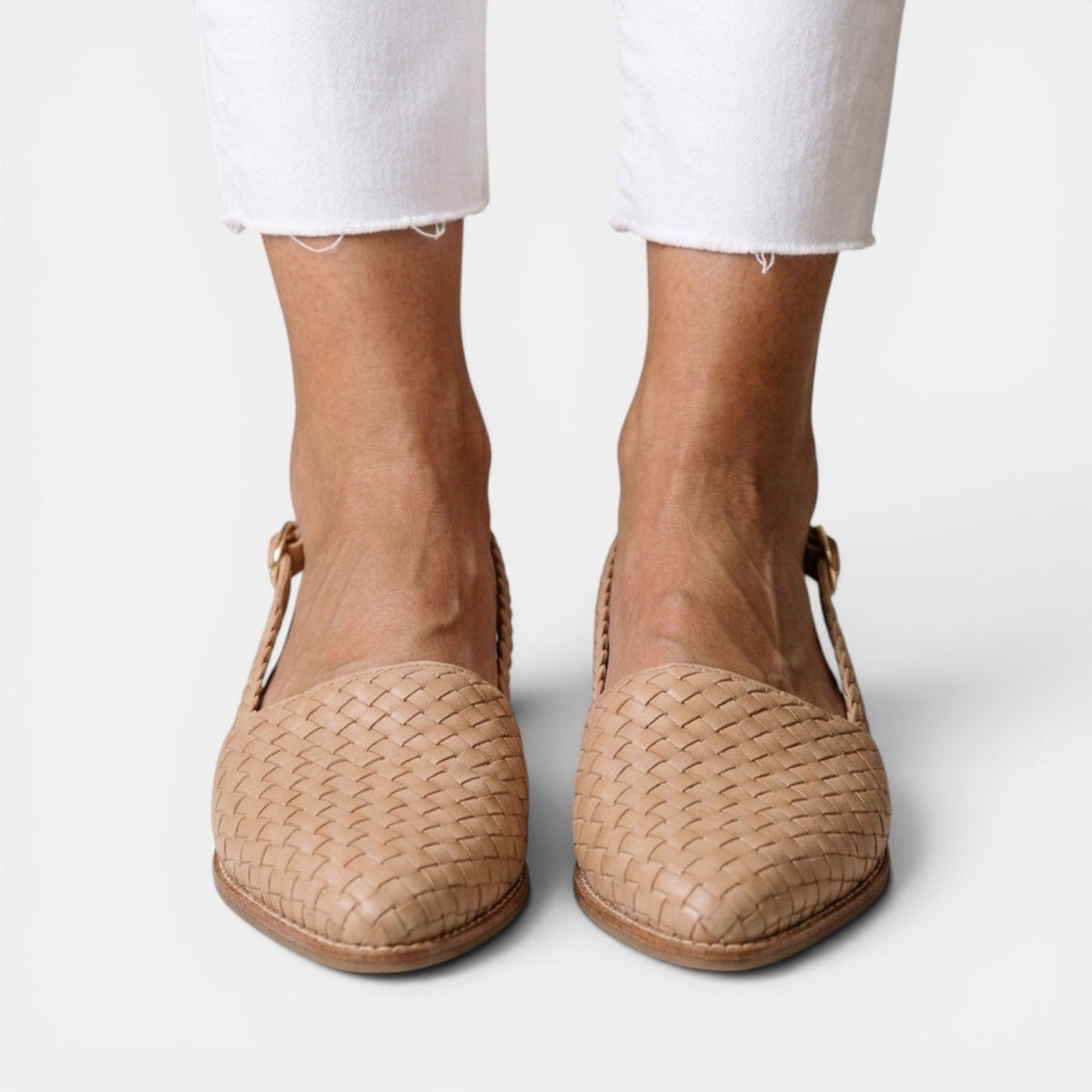 Sandalias Premium Planas Trenzadas para Mujer