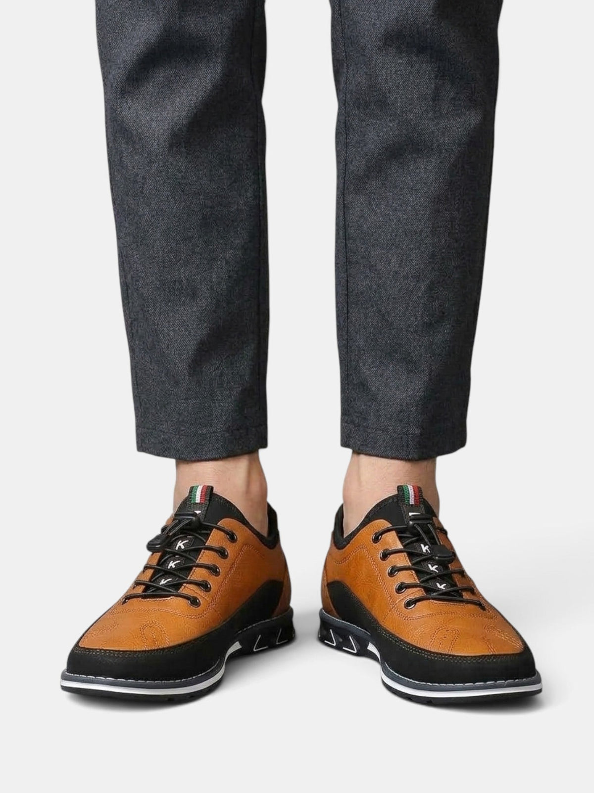 Zapatos Oxford Hombre Cuero Elegante