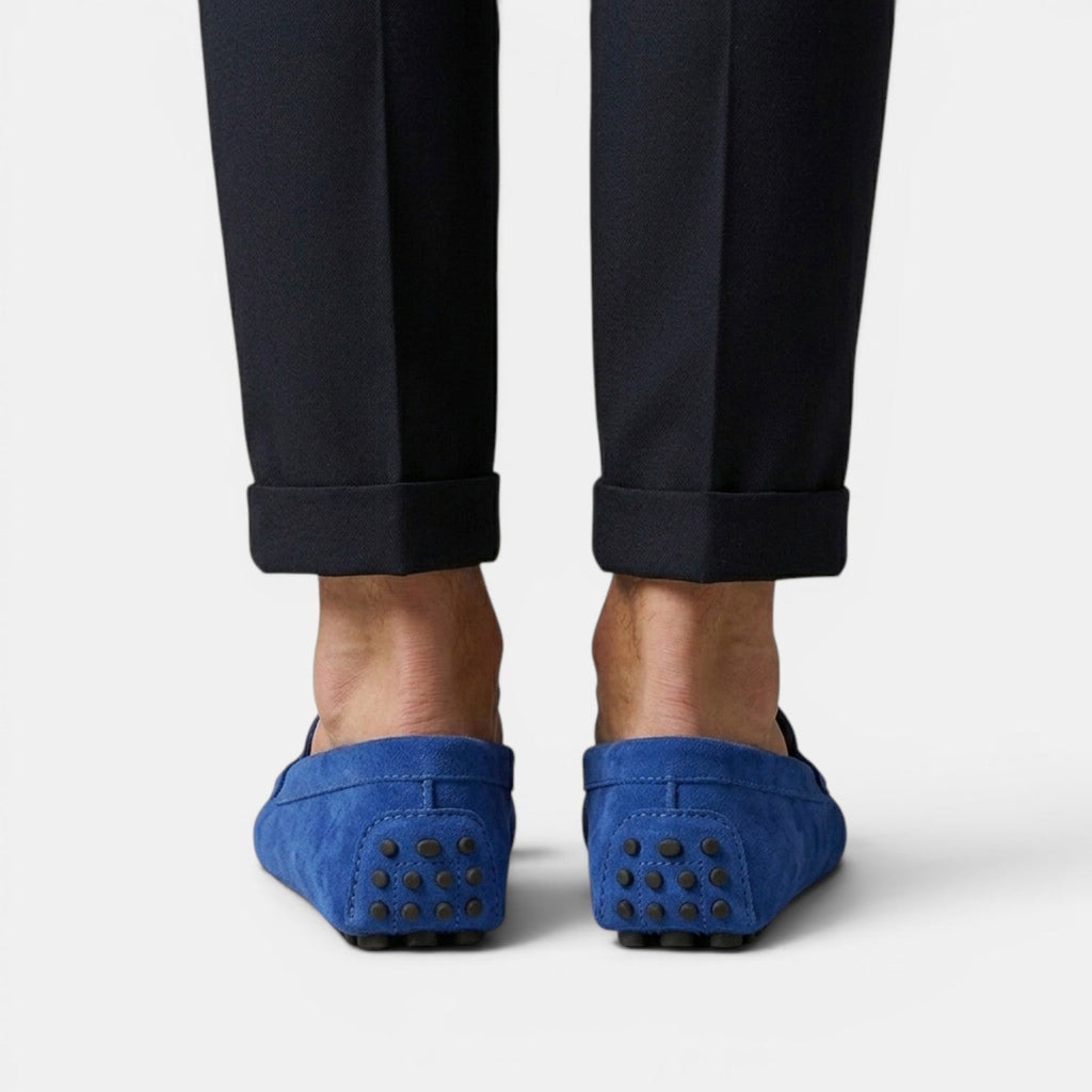 Mocasines Driver Hombre Ante Elegantes