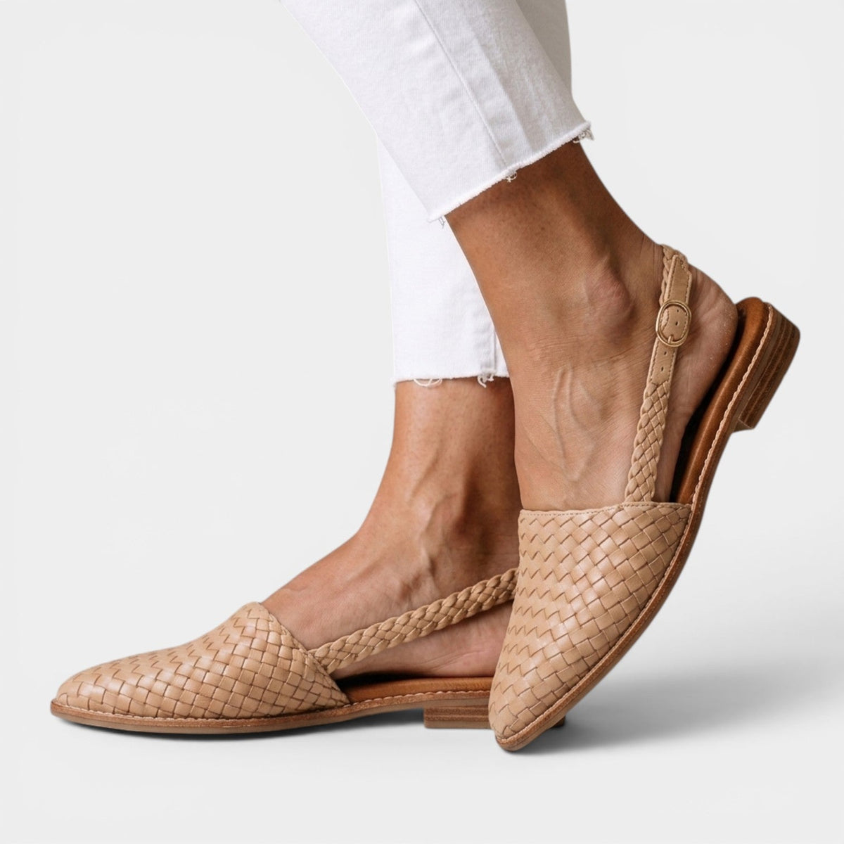 Sandalias Premium Planas Trenzadas para Mujer