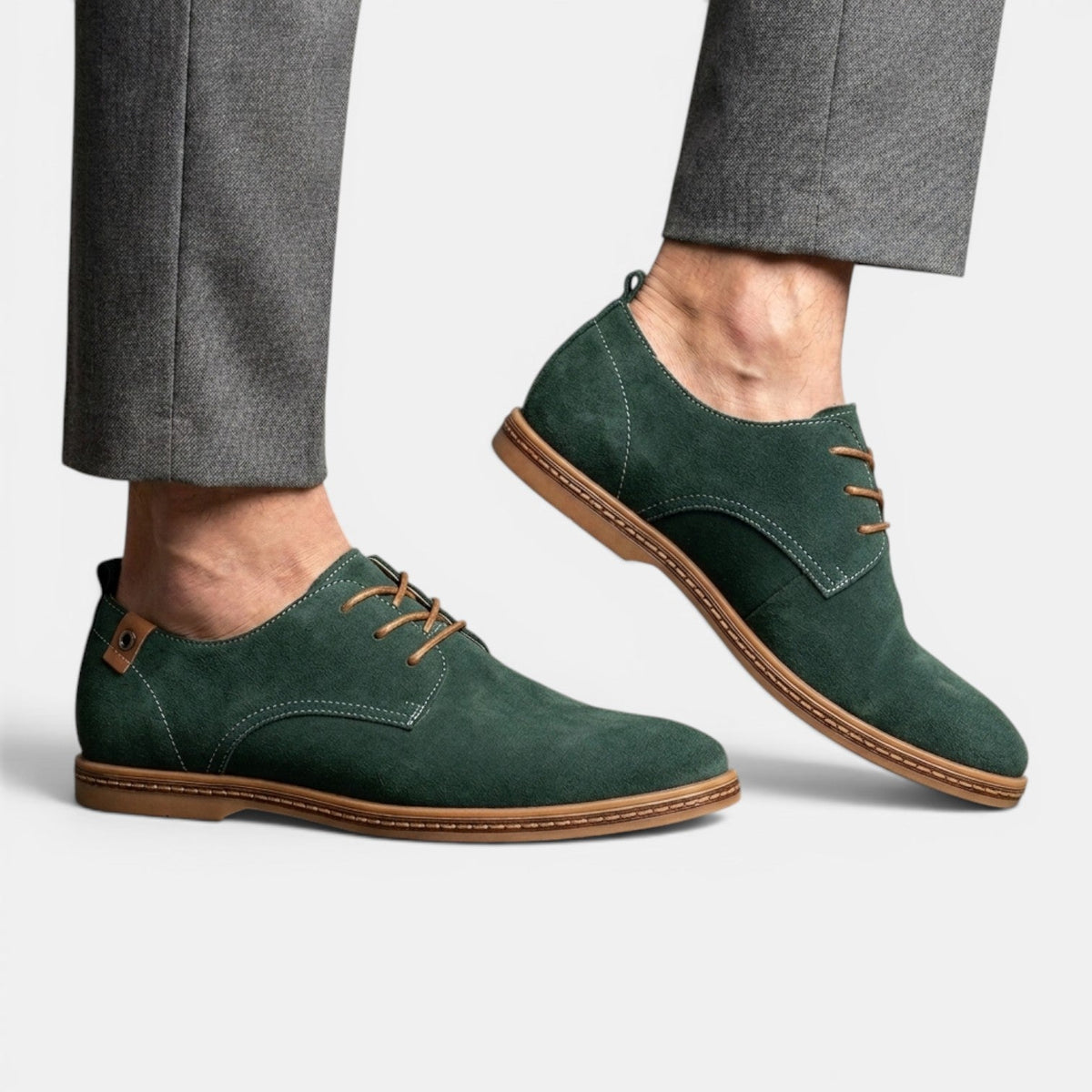 Zapatos Derby Ante Hombre