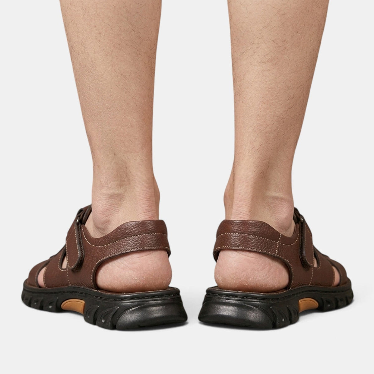 Sandalias Ortopédicas Hombre Piel