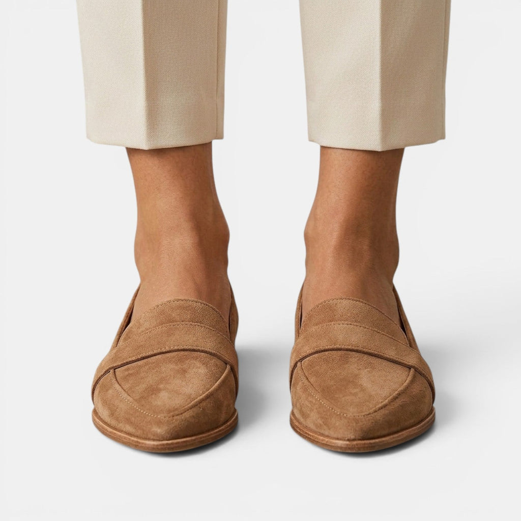 Mocasines Ortopédicos Mujer Ante