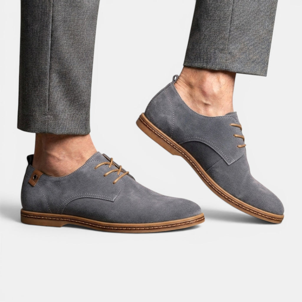 Zapatos Derby Ante Hombre