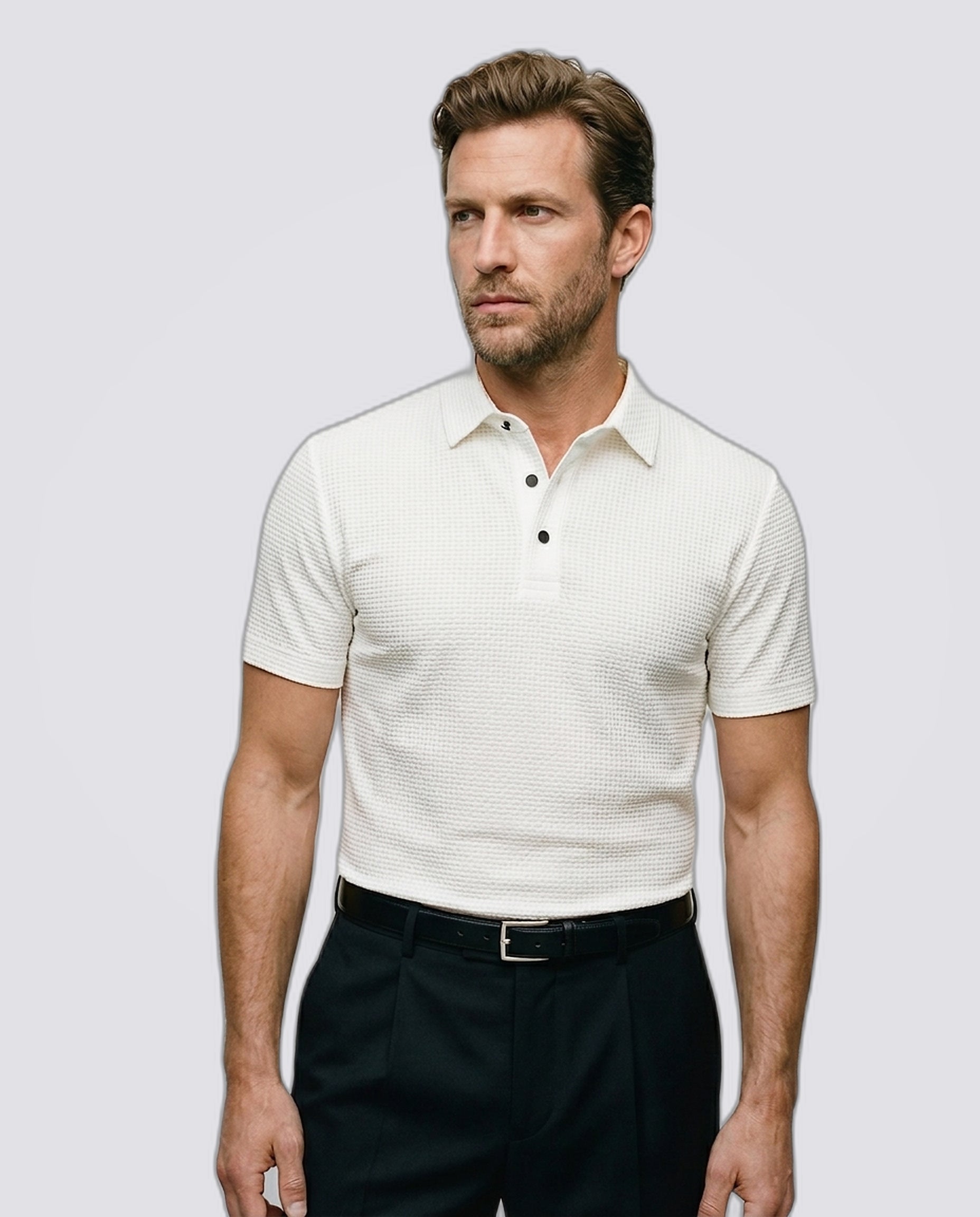 Polo de tela helada