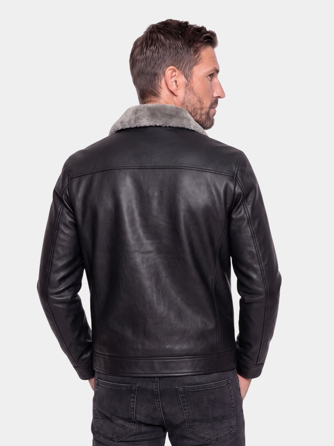 Chaqueta de Piel de Oveja de las Tierras Altas - Cross & Crown