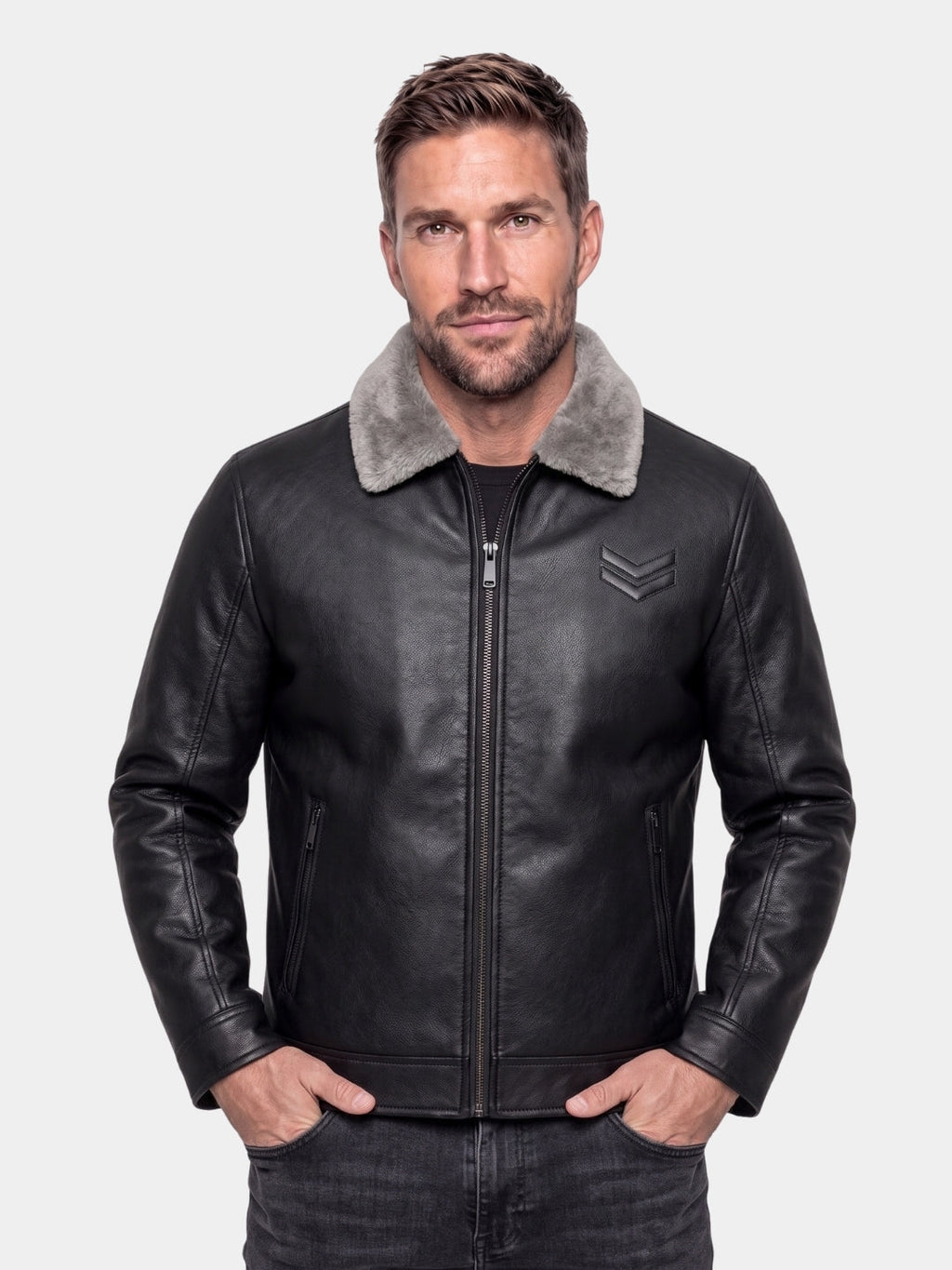Chaqueta de Piel de Oveja de las Tierras Altas - Cross & Crown