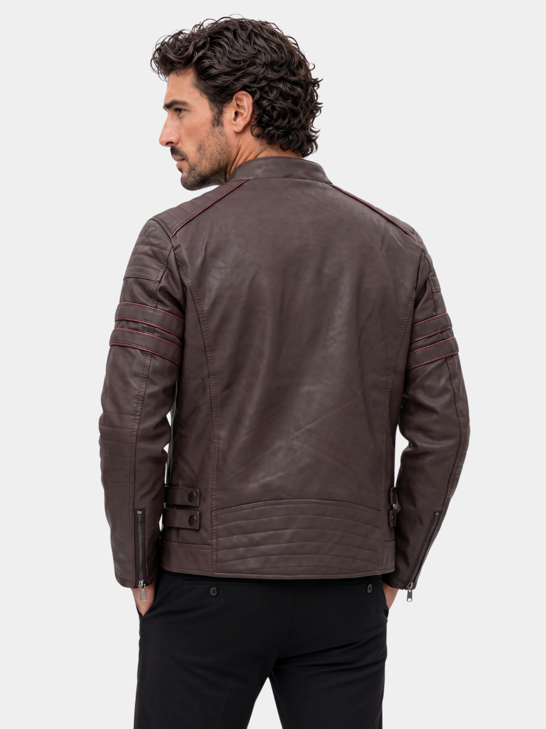 Chaqueta de Moto Acolchada Ignition – Cross & Crown