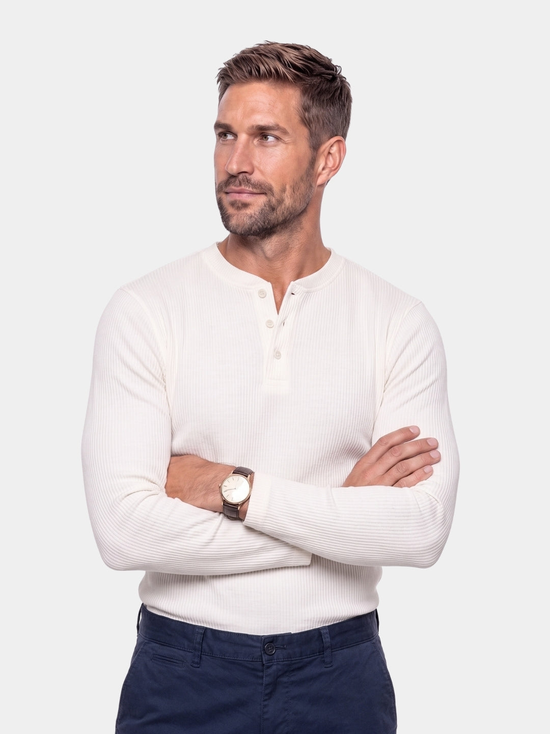 Henley Acanalado Latitude - Cross & Crown