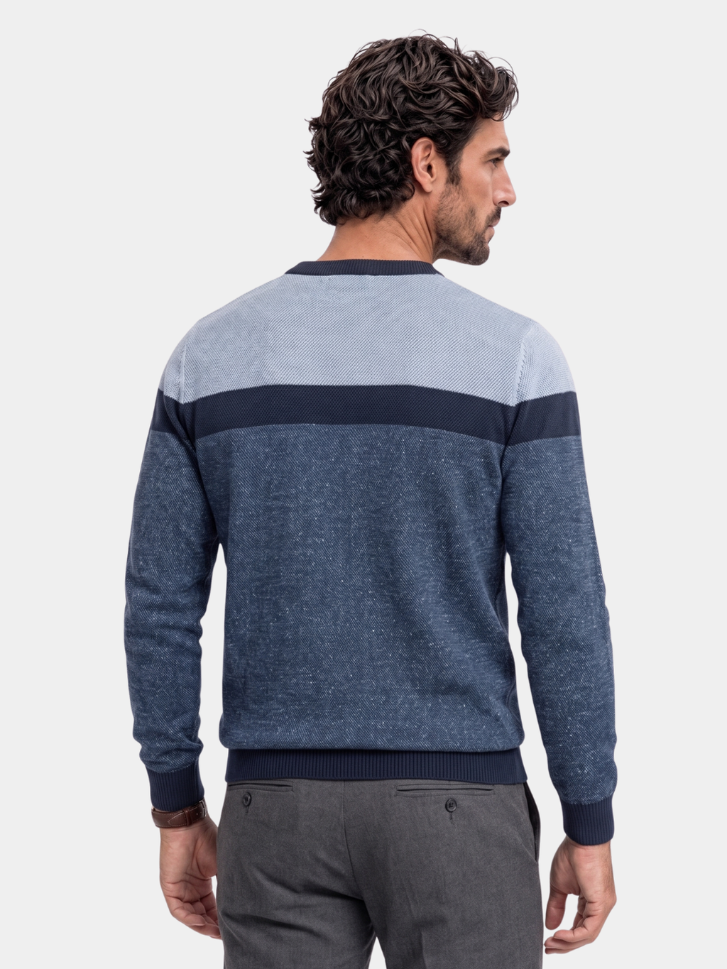 Suéter Linear Fusion - Cross & Crown