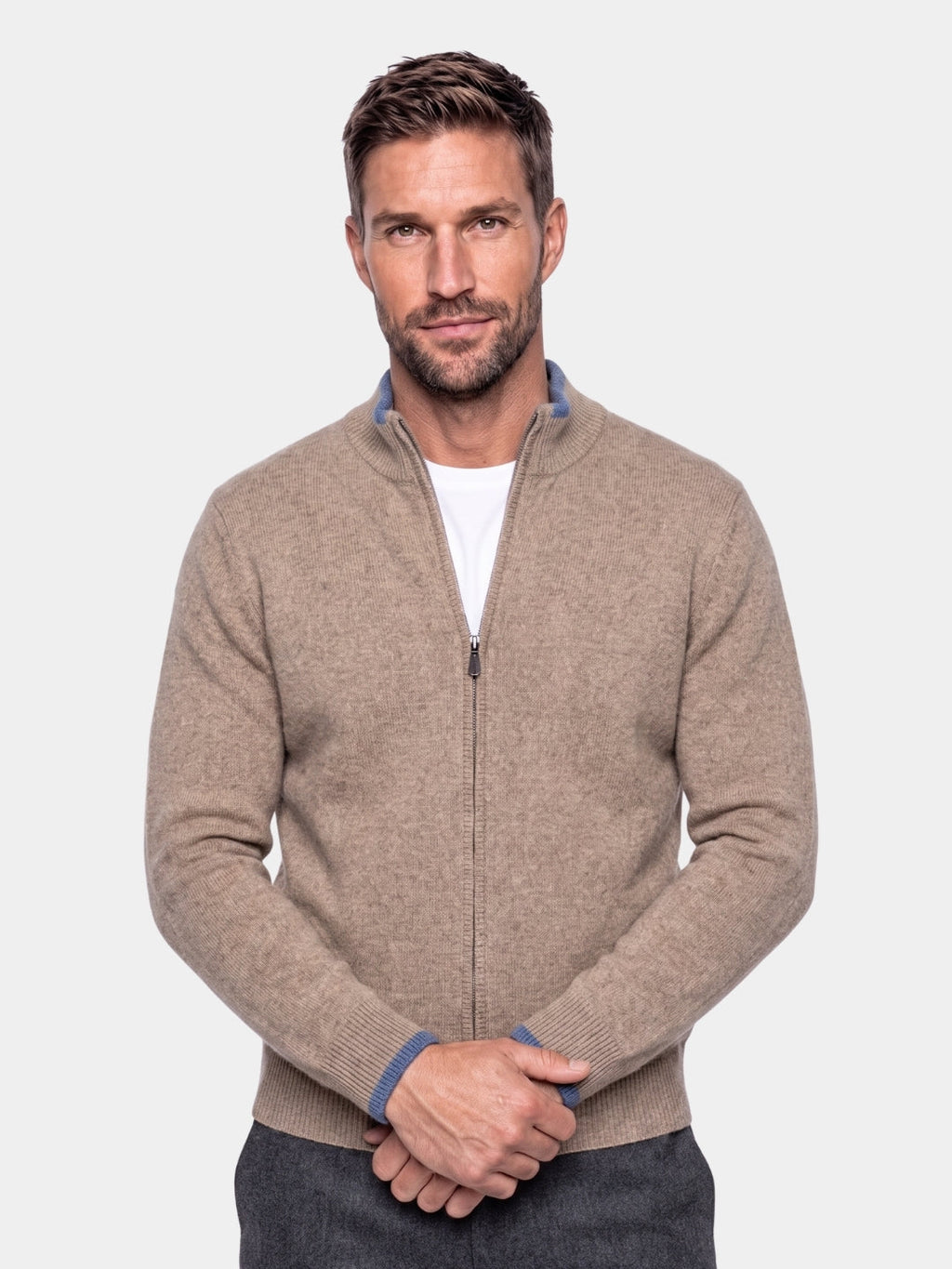 Chaqueta de Cachemira London Fog – Cross & Crown