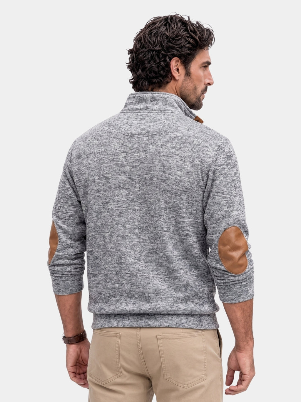 Pulóver de Cuello Alto Lucien Heritage - Cross & Crown