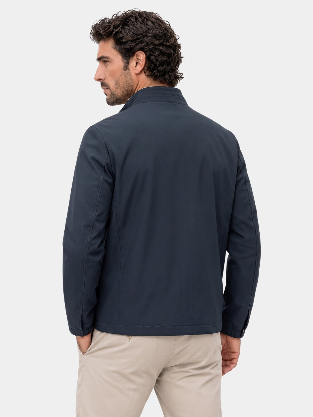 Chaqueta Lucien con Cremallera - Cross & Crown
