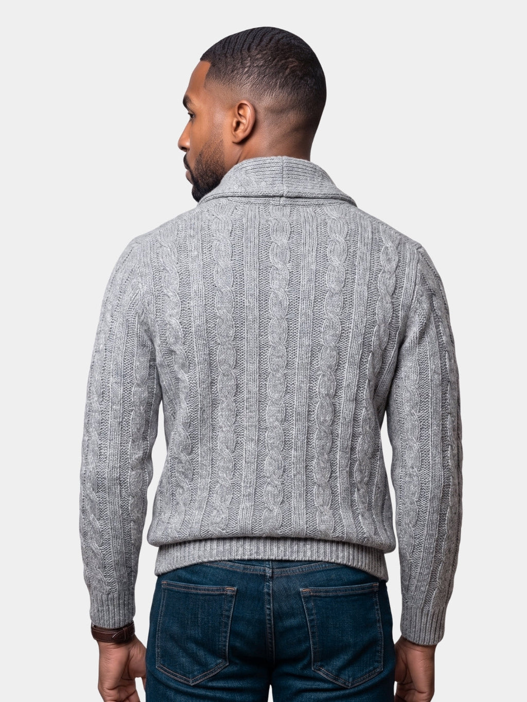 Cárdigan de Punto para Hombre - Cruz & Corona