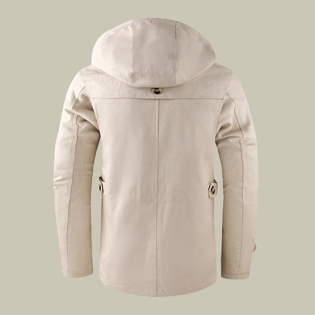 Chaqueta de Invierno Hombre con Capucha Desmontable