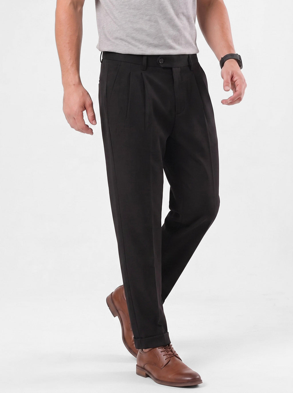 Pantalones Minimalistas de Viejo Dinero - Cross & Crown